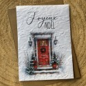 Carte à planter Joyeux Noël - Porte Rouge